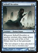 Glossy Finish Innistrad Selhoff Occultist ( #73 )