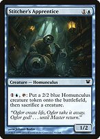 Glossy Finish Innistrad Stitcher's Apprentice ( #81 )