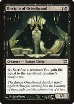 Glossy Finish Innistrad Disciple of Griselbrand ( #98 )
