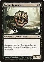 Glossy Finish Innistrad Rotting Fensnake ( #113 )