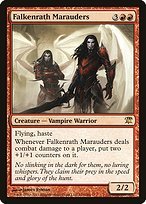 Glossy Finish Innistrad Falkenrath Marauders ( #141 )