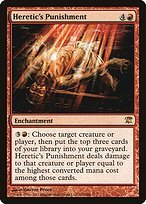 Glossy Finish Innistrad Heretic's Punishment ( #147 )