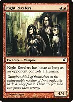 Glossy Finish Innistrad Night Revelers ( #153 )