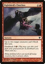 Glossy Finish Innistrad Nightbird's Clutches ( #154 )