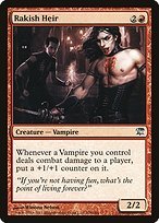 Glossy Finish Innistrad Rakish Heir ( #158 )
