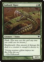 Glossy Finish Innistrad Ambush Viper ( #169 )