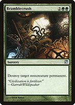 Glossy Finish Innistrad Bramblecrush ( #172 )