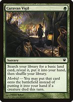 Glossy Finish Innistrad Caravan Vigil ( #173 )