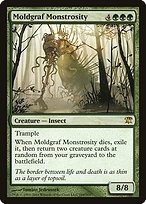 Glossy Finish Innistrad Moldgraf Monstrosity ( #194 )