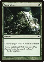 Glossy Finish Innistrad Naturalize ( #197 )