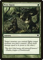 Glossy Finish Innistrad Prey Upon ( #200 )