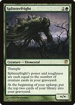 Glossy Finish Innistrad Splinterfright ( #205 )