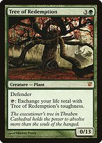 Glossy Finish Innistrad Tree of Redemption ( #207 )