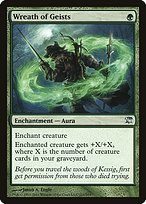 Glossy Finish Innistrad Wreath of Geists ( #211 )