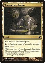 Glossy Finish Innistrad Shimmering Grotto ( #246 )