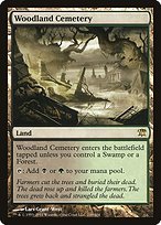 Glossy Finish Innistrad Woodland Cemetery ( #249 )