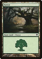 Glossy Finish Innistrad Forest ( #264 )