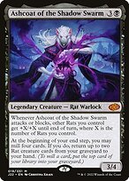 Glossy Finish Jumpstart 2022 Ashcoat of the Shadow Swarm ( #19 )