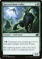 Glossy Finish Jumpstart 2022 Spectral Hunt-Caller ( #45 )