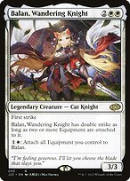 Glossy Finish Jumpstart 2022 Balan, Wandering Knight ( #53 )