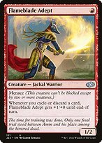 Glossy Finish Jumpstart 2022 Flameblade Adept ( #131 )