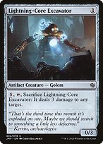 Glossy Finish Jumpstart Lightning-Core Excavator ( #32 )