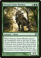 Matte Finish Journey into Nyx Nessian Game Warden ( #132 )