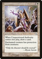 Glossy Finish Judgment Unquestioned Authority ( #31 )