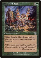 Glossy Finish Judgment Ironshell Beetle ( #121 )