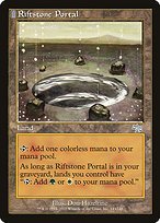 Glossy Finish Judgment Riftstone Portal ( #143 )