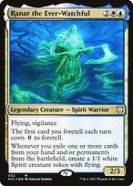 Glossy Finish Kaldheim Commander Ranar the Ever-Watchful ( #2 )