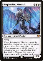Glossy Finish Kaldheim Resplendent Marshal ( #22 )