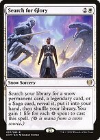 Glossy Finish Kaldheim Search for Glory ( #27 )