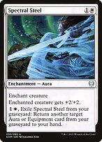 Glossy Finish Kaldheim Spectral Steel ( #30 )
