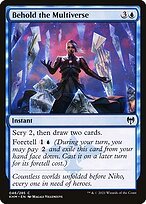 Glossy Finish Kaldheim Behold the Multiverse ( #46 )