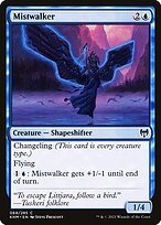 Glossy Finish Kaldheim Mistwalker ( #68 )