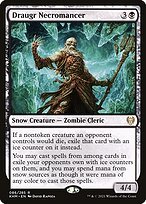 Glossy Finish Kaldheim Draugr Necromancer ( #86 )