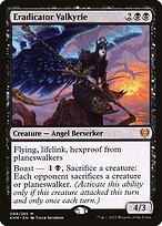 Glossy Finish Kaldheim Eradicator Valkyrie ( #94 )