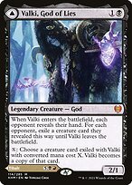 Glossy Finish Kaldheim Valki, God of Lies // Tibalt, Cosmic Impostor ( #114 )