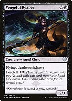 Glossy Finish Kaldheim Vengeful Reaper ( #116 )