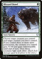 Glossy Finish Kaldheim Blizzard Brawl ( #162 )