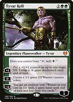 Glossy Finish Kaldheim Tyvar Kell ( #198 )