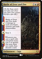 Glossy Finish Kaldheim Battle of Frost and Fire ( #204 )