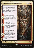 Glossy Finish Kaldheim The Bloodsky Massacre ( #207 )
