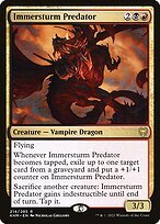 Glossy Finish Kaldheim Immersturm Predator ( #214 )