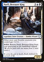 Glossy Finish Kaldheim Narfi, Betrayer King ( #224 )