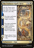 Glossy Finish Kaldheim The Trickster-God's Heist ( #232 )