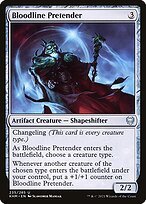 Glossy Finish Kaldheim Bloodline Pretender ( #235 )