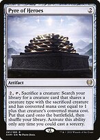Glossy Finish Kaldheim Pyre of Heroes ( #241 )