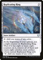 Glossy Finish Kaldheim Replicating Ring ( #244 )